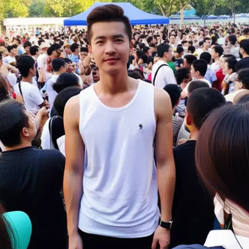 他是个大个子男人。