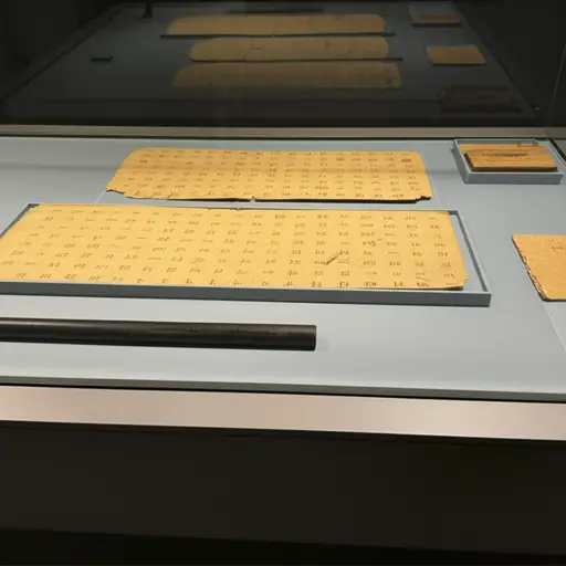 博物馆收藏了一批来自内战的历史文件。