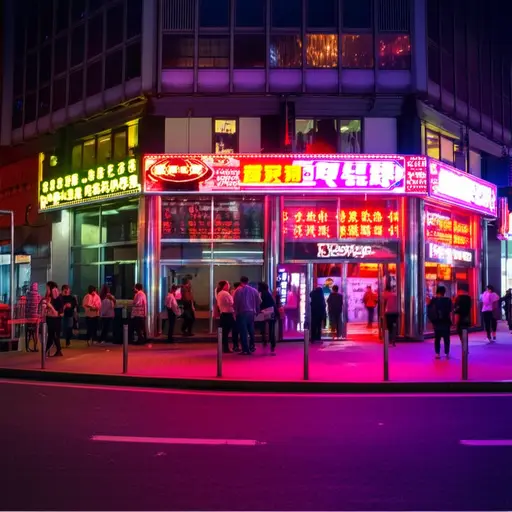 我们想要体验真正的夜生活，所以我们去了几家俱乐部和酒吧。