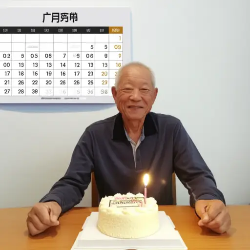 我爷爷的生日在下个月。
