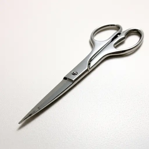 这把剪刀很锋利，小心点。