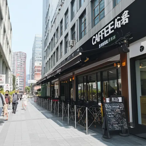 如果附近有咖啡馆，我们可以停下来吃午饭。