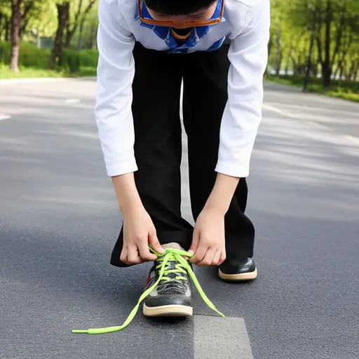 系好你的鞋带，否则你会绊倒。