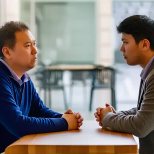 我们需要面对面谈谈。