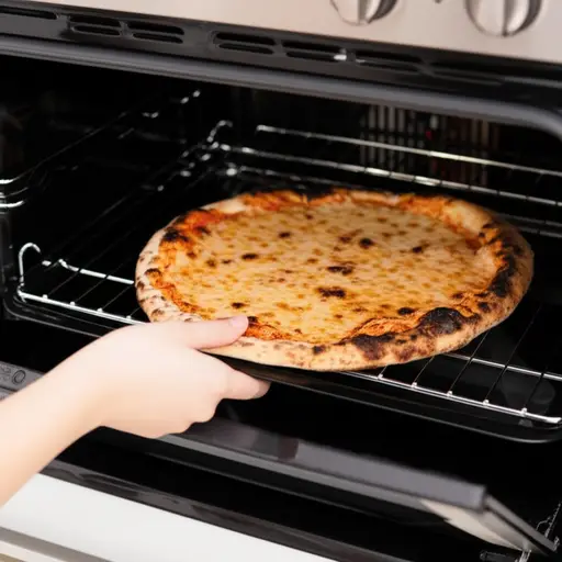 检查一下披萨——我觉得它烧焦了！