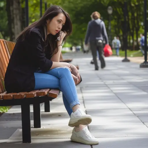 我有点担心她——她看起来非常安静。