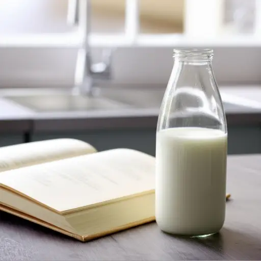 这个配方需要一整瓶牛奶。