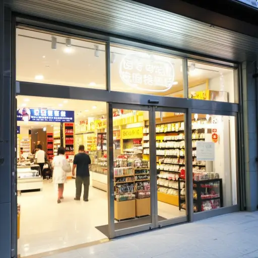 商店从早上九点营业到晚上六点。