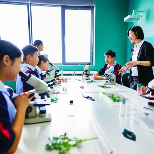 我们将在科学课上学习关于植物的知识。