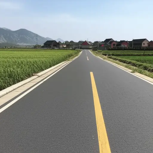 你可以走我镇北边的路到那里。