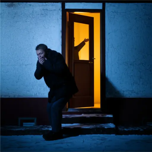 别站在外面受冻——快进来！