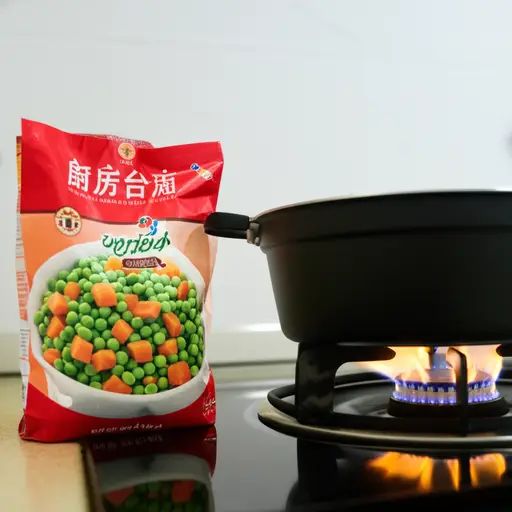 为了快速做一顿饭，我经常使用像豌豆和胡萝卜这样的冷冻蔬菜。