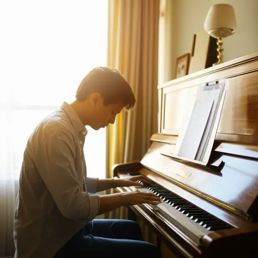 我每周六下午学习弹钢琴。