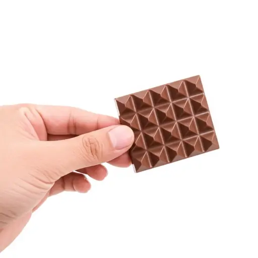 我想吃一块巧克力。