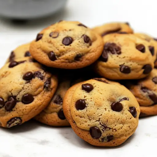 巧克力曲奇是我的最爱。