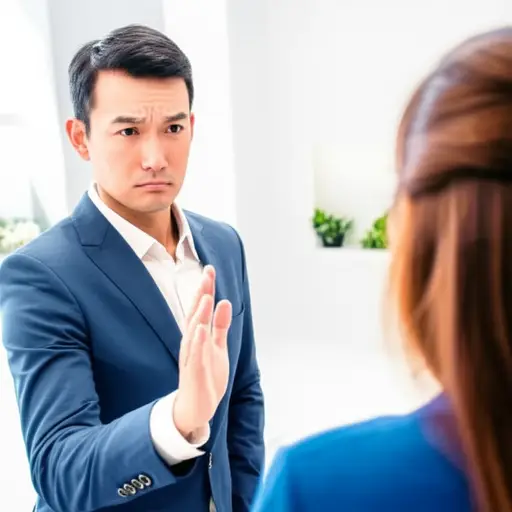 他婉拒了我的提议。