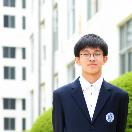 我喜欢我的新校服。