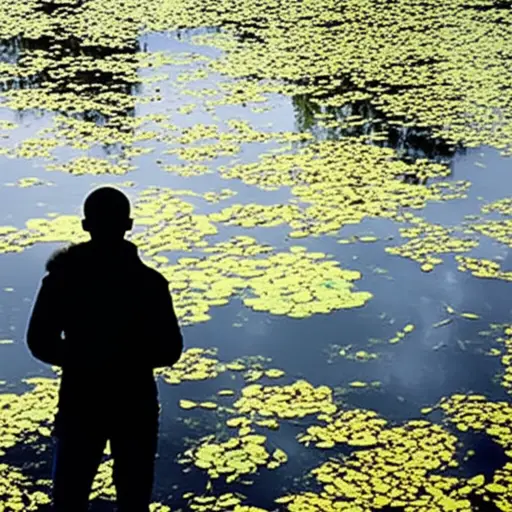我不想在那水里游泳。