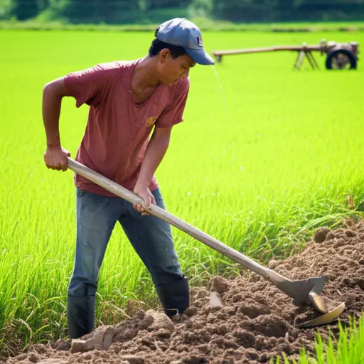 农活涉及很多辛苦的工作。