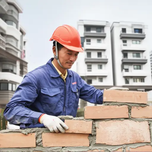 我父亲是一名熟练的建筑工人，在我们社区建造了许多房屋。
