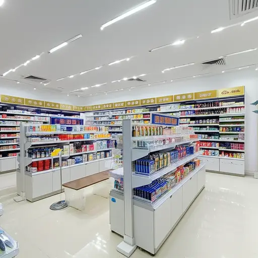 这家药店也卖贺卡和杂志。