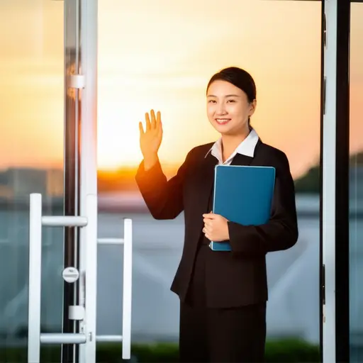 我们部门的负责人周五要离开。