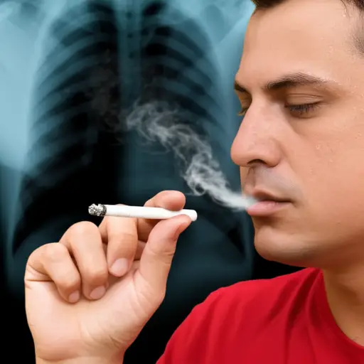 吸烟是导致癌症的一个主要原因。