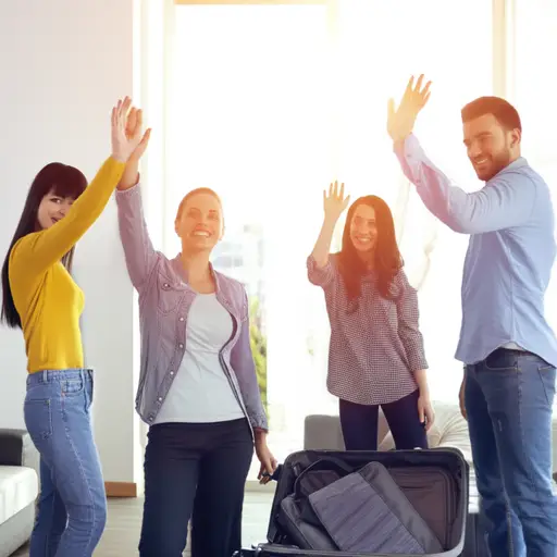 他们邀请我去住一个星期。