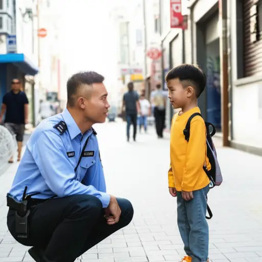 别担心，如果你迷路了，可以问警察。