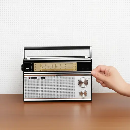 请关掉收音机。