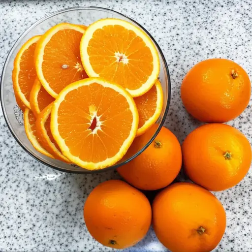 你应该尝尝这些橙子——它们非常多汁且香甜。