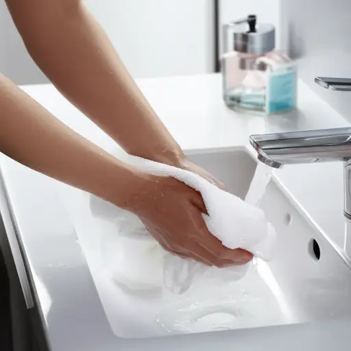 请用毛巾擦干你的手。