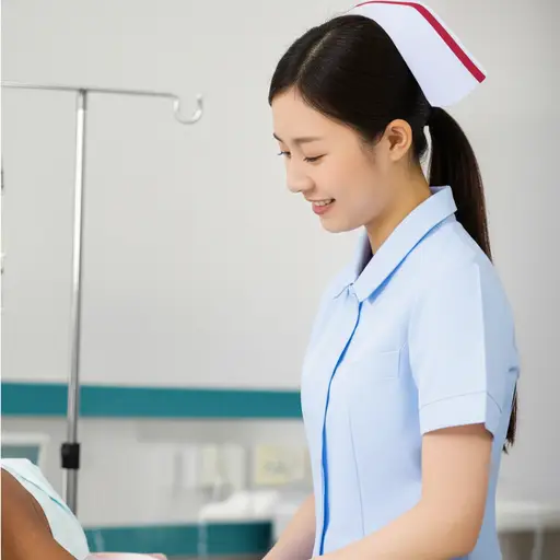 我想成为一名护士来帮助别人。