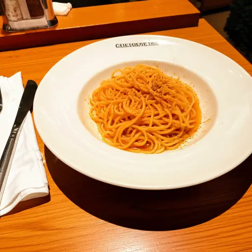 这家餐厅的招牌菜是意大利面。