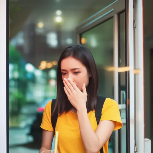 她离开派对的原因是她累了。