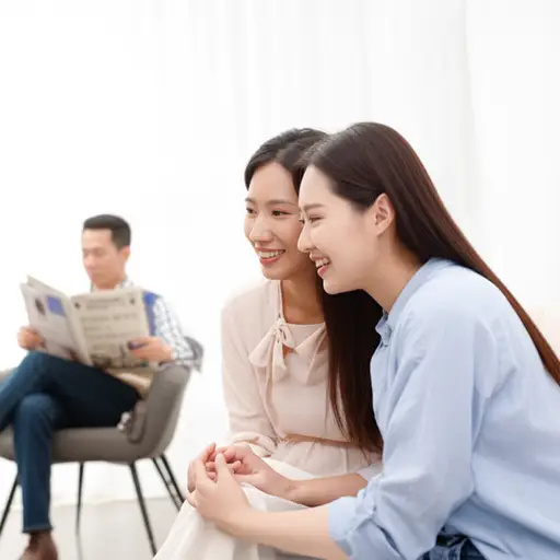 她和她父亲的关系不好，但她和母亲非常亲密。