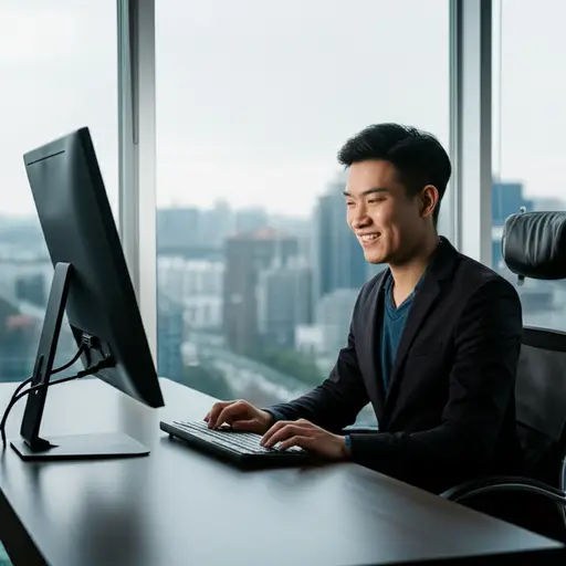 到目前为止，我非常喜欢我的新工作。