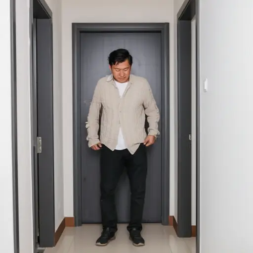 我忘记带钥匙了。