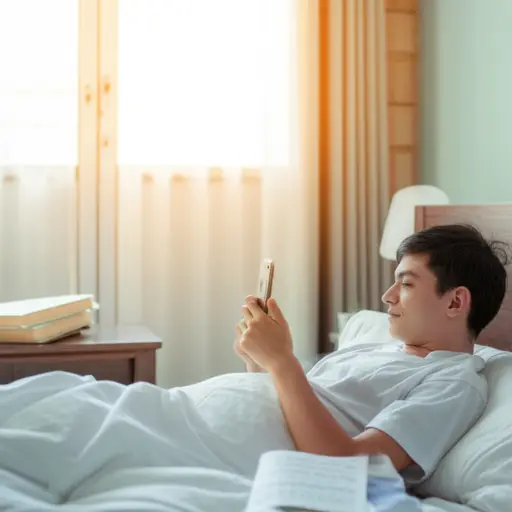 我今天早上没去上课。