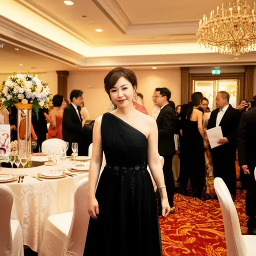 在这种场合，你应该总是穿得优雅。