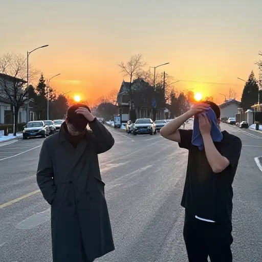 今天天气真奇怪，早上很冷，下午却很热。