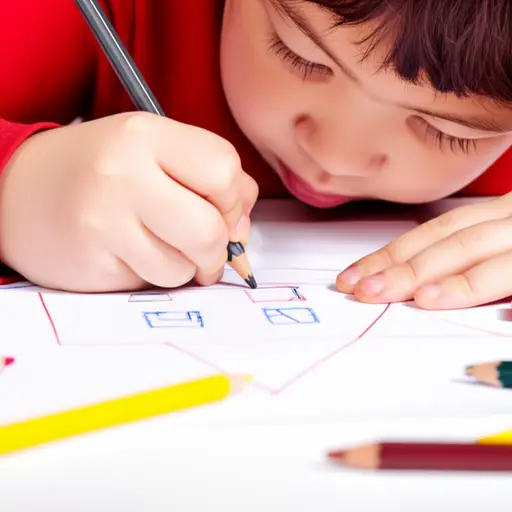 我画了一幅我家的画。