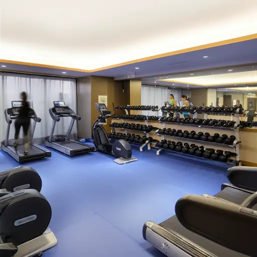 酒店客人可以免费使用健身房。