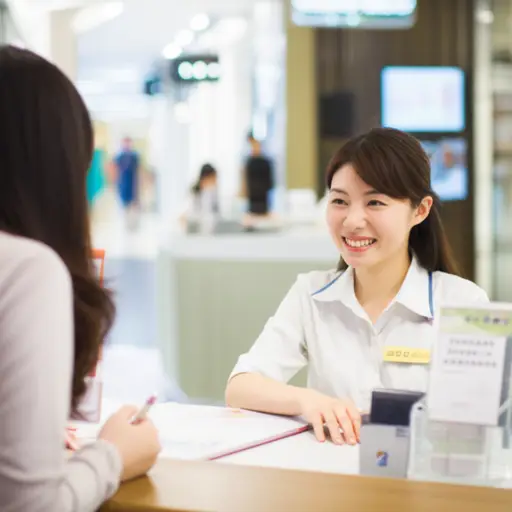 购物中心的客服助理非常友好。