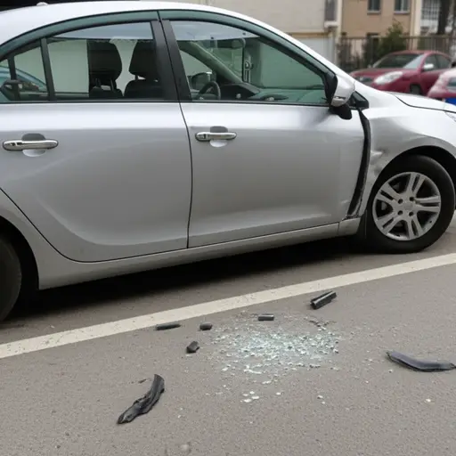 事故中车辆受损了。