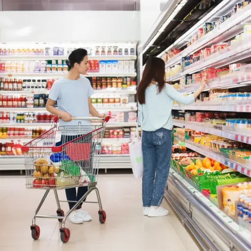 我们通常在星期六购买食品杂货。