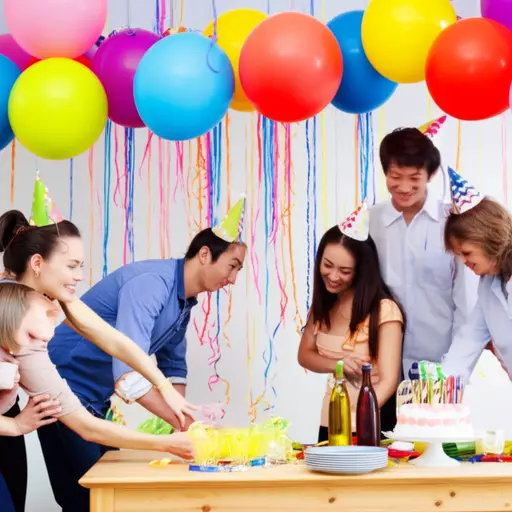 我想为他举办一个聚会。