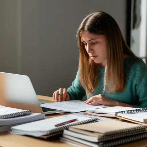 她有很多工作要做。