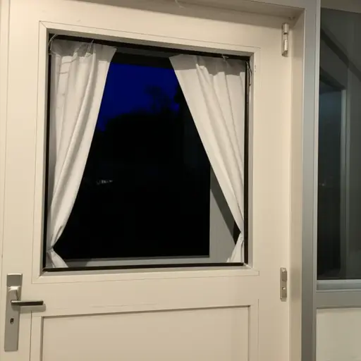 小偷是从浴室窗户进来的。