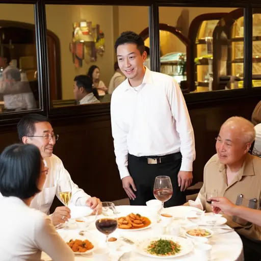 杰克非常善于交际，喜欢举办晚宴派对。